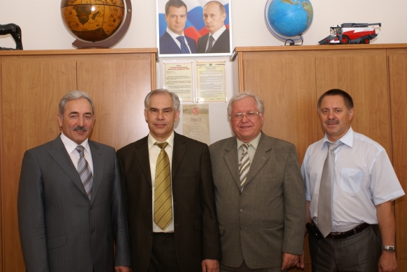 Делегация ДИТБ с руководством РГЭУ